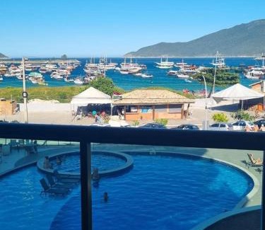 Centro Apartment | Apartamento em Resort frente ao Mar