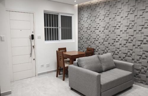Gonzaga Apartment | Apartamento Luxuoso à Beira-mar no Gonzaga - Ideal para Casais e Famílias