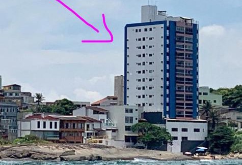 Centro Apartment | Apartamento Pé na Areia e águas tranquilas no centro de Guarapari