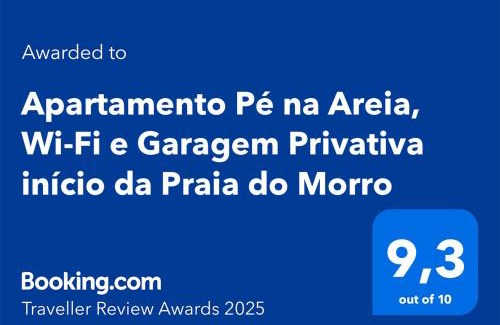 Muquicaba Apartment | Apartamento Pé na Areia, Wi-Fi e Garagem Privativa início da Praia do Morro