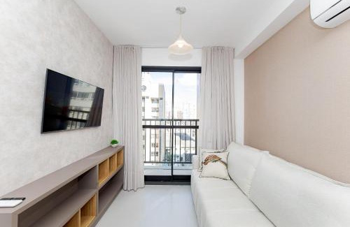 Matriz Apartment | Apartamentos para 5 pessoas com Piscina e Academia no Centro