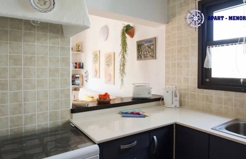 Son Xoriguer Apartment | Apartment 'Apartamento 2 Dormitorio III' with Private Terrace and Shared Garden