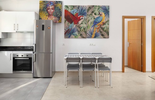 Caleta de Velez Apartment | Apartment 'Apartamento Baviera Golf 002' with Sea View, Shared Pool and Private Terrace