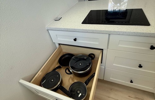 Palm River-Clair Mel Apartment | Apartment B in a two-story duplex.