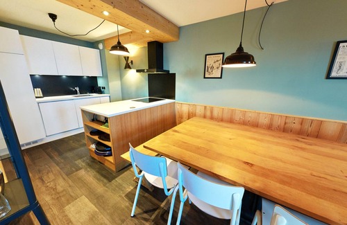 Les Menuires Apartment | Apartment duplex "La masse" LES MENUIRES (4 bedrooms, 4 bathrooms, sauna, garage)