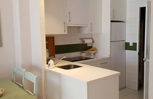 Isla Cristina Apartment | Apartment 'El Cantil' with Private Terrace, Shared Garden and Wi-Fi