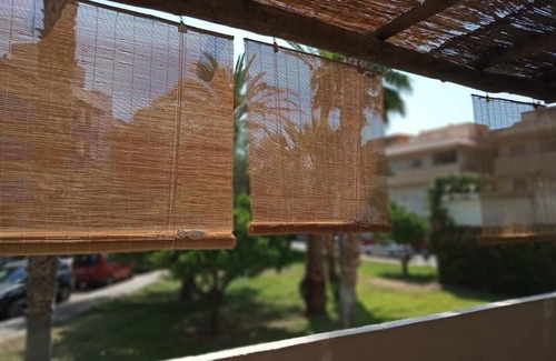 Isla Cristina Apartment | Apartment 'El Cantil' with Private Terrace, Shared Garden and Wi-Fi