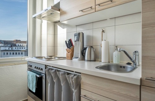 Kiel Apartment | Apartment 'Ferienwohnung Kieler Altstadt' with Wi-Fi