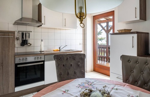 Sexau Apartment | Apartment 'Ferienwohnung Trixi' with Shared Garden, Balcony and Wi-Fi