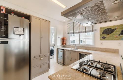 Cachoeira do Bom Jesus Apartment | Apartment Front to the Sea with Barbecue VDR0202