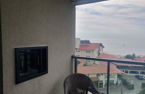 Nossa Senhora de Fatima Apartment | Apartment in a club condominium, facing the sea, with barbecue on the balcony.