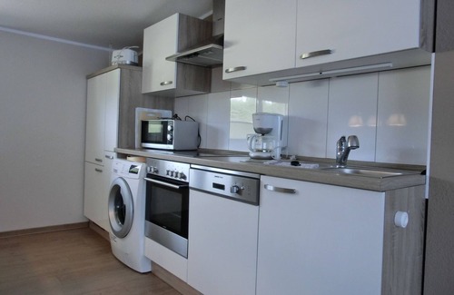 Gelbensande Apartment | Apartment KWE 30 OG - 3-room apartment with 2 bedrooms for 4 pers.WLAN