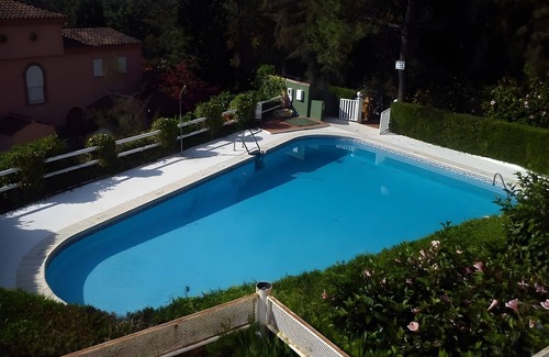 Isla Cristina Apartment | Apartment 'Mirador Del Golf' with Shared Pool, Private Terrace and Wi-Fi