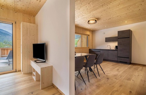 San Pancrazio Apartment | Apartment 'Naturapartments Alpreid Fichte' with Mountain View, Terraces & Wi-Fi