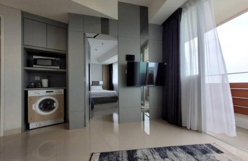 Batam Apartment | Apartment Nuvasa Bay Nongsa, Kalani 1BR 12th, Sea & Golf View