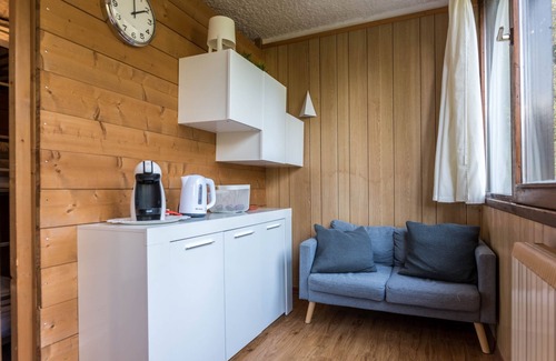 Marilleva Apartment | Apartment 'Volpi' with Mountain View and Shared Terrace