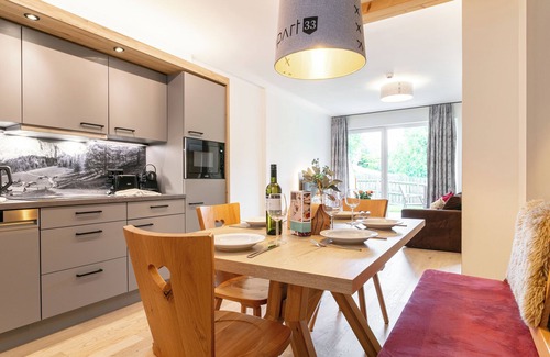 Haus im Ennstal Apartment | Apartment with a sauna and a SW-facing terrace