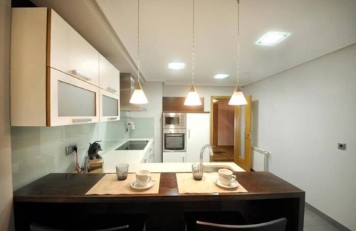 Carballo Apartment | Apartment with city views and is located in Carballo.