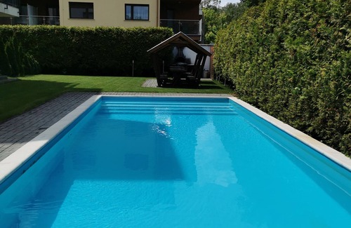 Siofok Aranypart Apartment | Apartment with pool, sauna, wlan, grill,air conditioning-100m from Lake Balaton