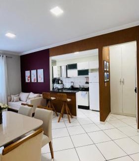 Santos Dumont Apartment | Ape com Horta, Cama Casal Queen, SmartTV, Ar, WiFi e Vaga na garagem