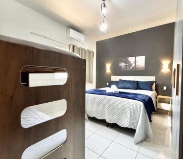 Formosa Apartment | Ape Elegance com ar condicionado cama queen no centro