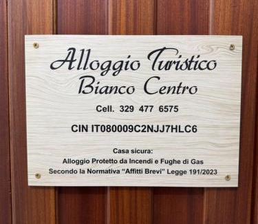 Bianco Apartment | Appartamento a Bianco centro