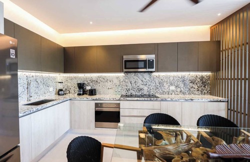 Puerto Morelos Apartment | Apt Huico: Ocean Views, Shared Rooftop & Pool