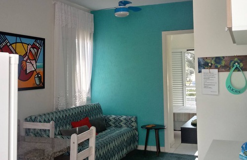 Torres Apartment | Apt. one block from the sea with air, wiffi, cable tv and parking