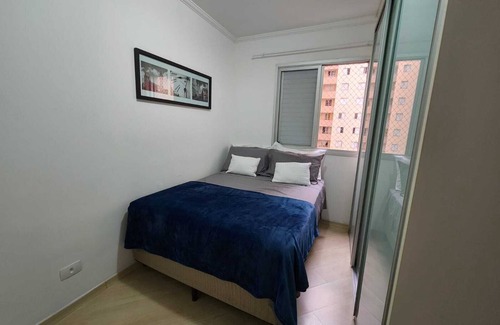 Zona Leste Apartment | Apt Santo André 5 cozy guests, exclusive parking space