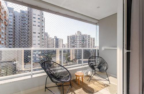 Centro Apartment | Apto 2 Quartos com Sacada Ed.Jardim Milano