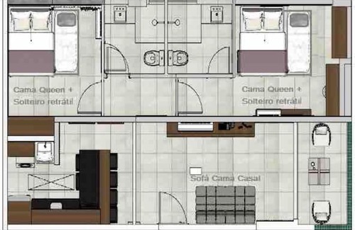 Praia do Frances Apartment | Apto 2 suites com elevador no Frances -Adm Nutelss