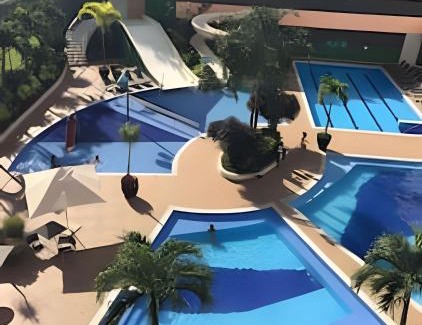 Pousada do Rio Quente Apartment | Apto com 3 Suítes, linda vista e ótima área de lazer - até 10 pessoas