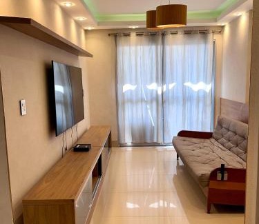 Jacarepagua Apartment | Apto com jardim e piscina da Barra da Tijuca - RJ