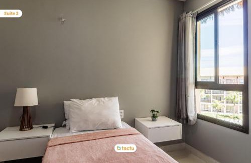 Pecém House | Apto com linda varanda no VG Sun Cumbuco por Tactu