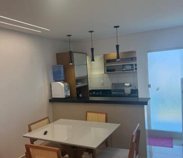 Guaibim Apartment | Apto com piscinas e pé na areia