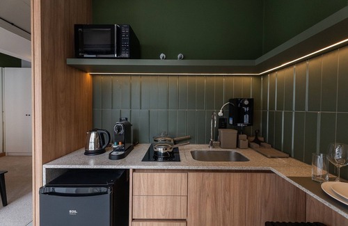 Centro Apartment | Apto com sacada 39m² - Com varanda e confortável