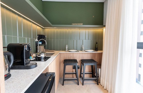 Centro Apartment | Apto com sacada 39m² - Com varanda e confortável