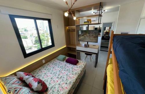 Sao Carlos Apartment | APTO TESLA 02,com piscina e Ar condicionado