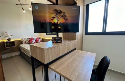 Sao Carlos Apartment | APTO TESLA 02,com piscina e Ar condicionado