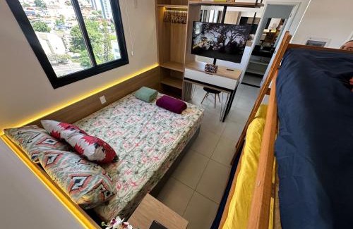 Sao Carlos Apartment | APTO TESLA Novo,com Piscina e Ar condicionado