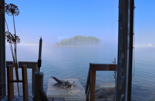 Vaxholm Cabin | Archipelago Hideaway with Panoramic Seaview
