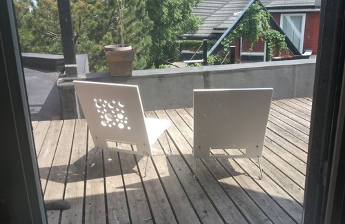 Downtown Minneapolis House | Architect's Brownstone Mansion 6B6B, Porch, Garden