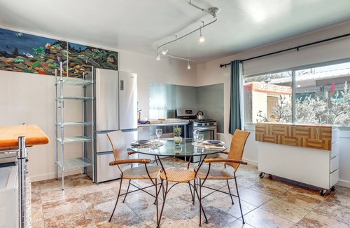 Espanola Apartment | Artsy Studio w/Patio: 25 Mi to Santa Fe
