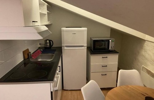 Norrmalm Apartment | Attic Floor in Stockholm City 918