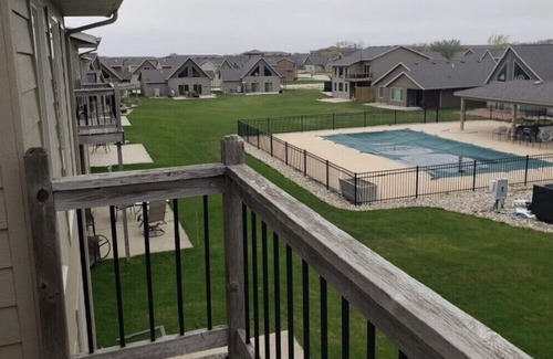 Arnolds Park Cabin | Awesome location- Hip Nautic Poolside Cabin