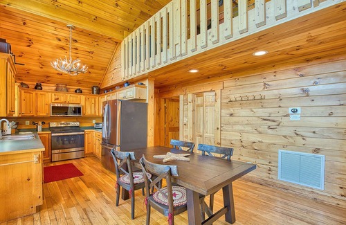 Maggie Valley Cabin | 🏔 Awesome View Cabin – Stunning Views - Hot Tub - Pet Friendly - Game Loft.