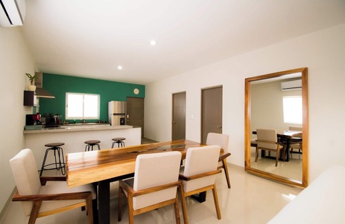 Los Cabos Apartment | BajaSur Beach, Short Walk to MEDANO Beach & Rooftop Pool amazing ocean view