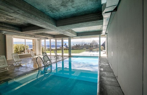 San Carlos de Bariloche Apartment | Bariloche costa del lago Ollagua, vista al lago panoramica, piscina, cochera