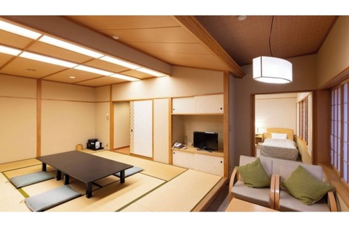 Sagae Hotel | Barrierfree Tworoom JapaneseWestern room | 1/Sagae Yamagata