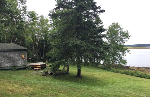 Eastport Cabin | Bayside Cabin set on the edge of Cobscook Bay facing the beautiful Sunset!